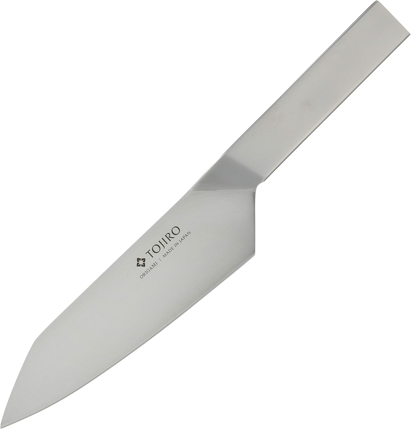 Amazon 藤次郎 三徳 165mm 日本製 ハイカーボンステンレス鋼 両刃 肉 魚 野菜と幅広く使える万能包丁 一枚の金属板を折り曲げて成形 刀身からハンドルまで繋ぎ目の無い単一ステンレス一体構造 Origami ステンレスモノコック構造包丁 F 771 三徳