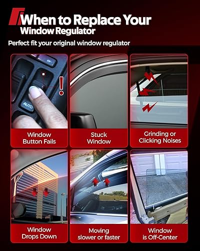 Miniatura 2 de Torchbeam Elevalunas eléctrico del lado del pasajero trasero con conjunto de motor, 751-713 Reemplazo para Escape 2008-2012, Mariner 2008-2011,