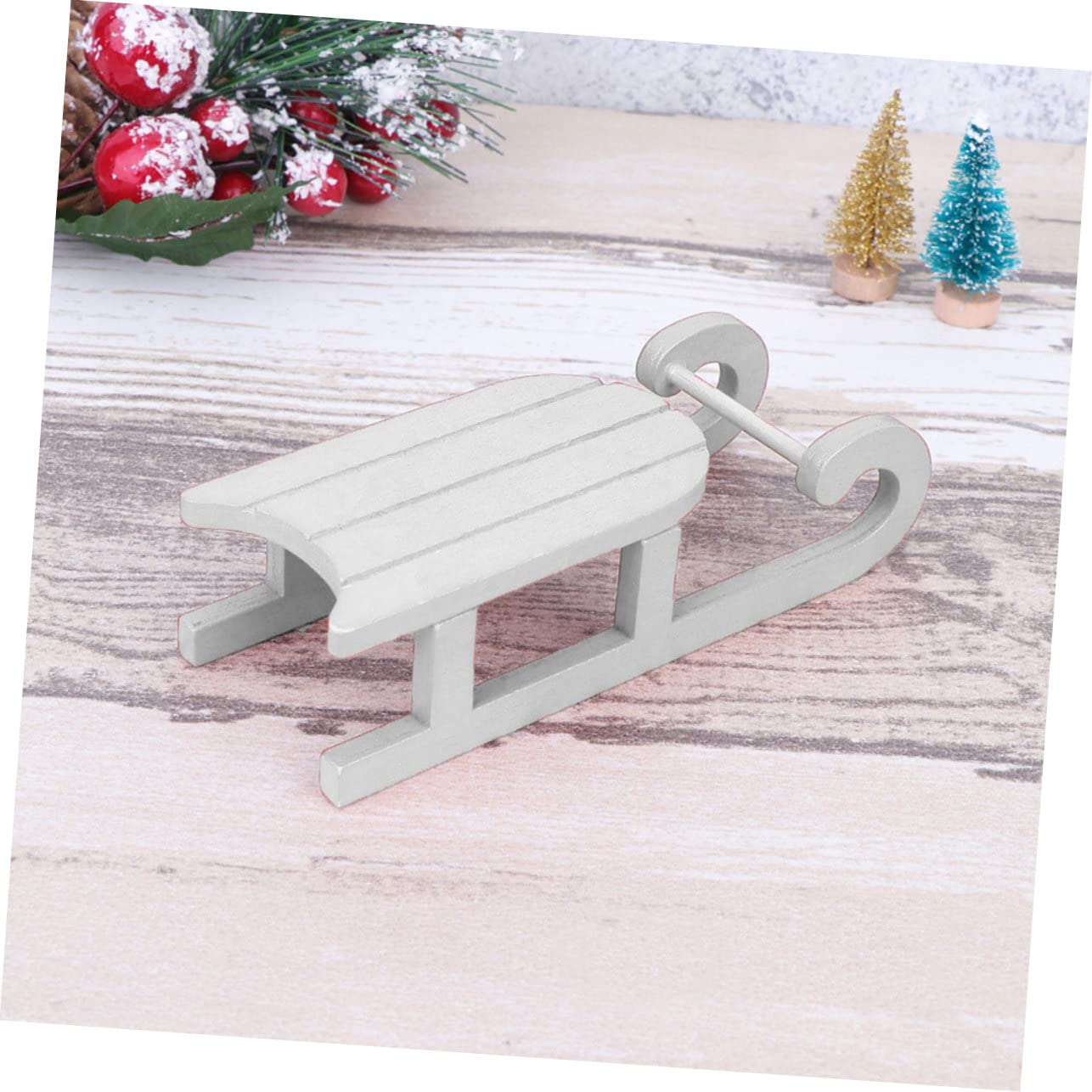 12stücke Titel Schlitten Weihnachtsdeko Kreative Weihnachtsornamente Für Festliche Wohnräume Geeignet Für Wohnzimmer Schlafzimmer Und Mehr