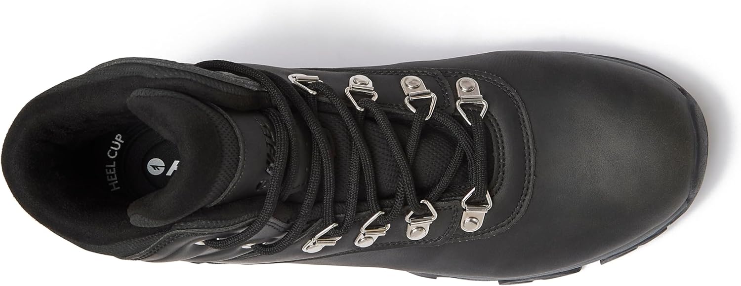 HI-TEC Aspen Mid Waterproof Men's Hiking Boots - Black or Brown, Medium or Wide Lightweight Outdoor Trekking Shoes - Image 4