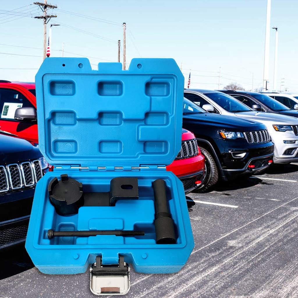Engine Crank Locking Timing Tool Flywheel Compatible for 2.8 2008-2011 Engine VM9991 VM9992 Car Accessories Metal
