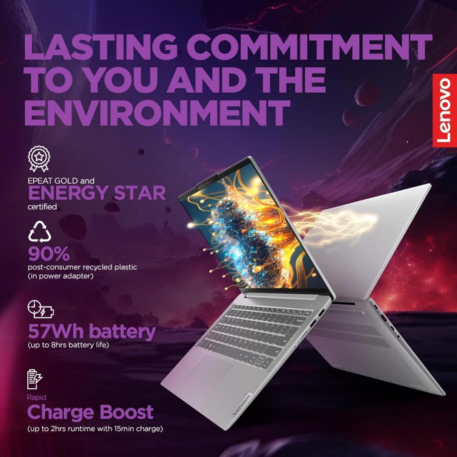 Lenovo IdeaPad 15.6 inch Laptop Computer with Microsoft 365 Home and Business • 12GB RAM • 256GB PCIe SSD • Intel Core • Wi-Fi 6 • 1TB Cloud Storage • 11HR Battery • Windows 11 • WOWPC Recovery USB