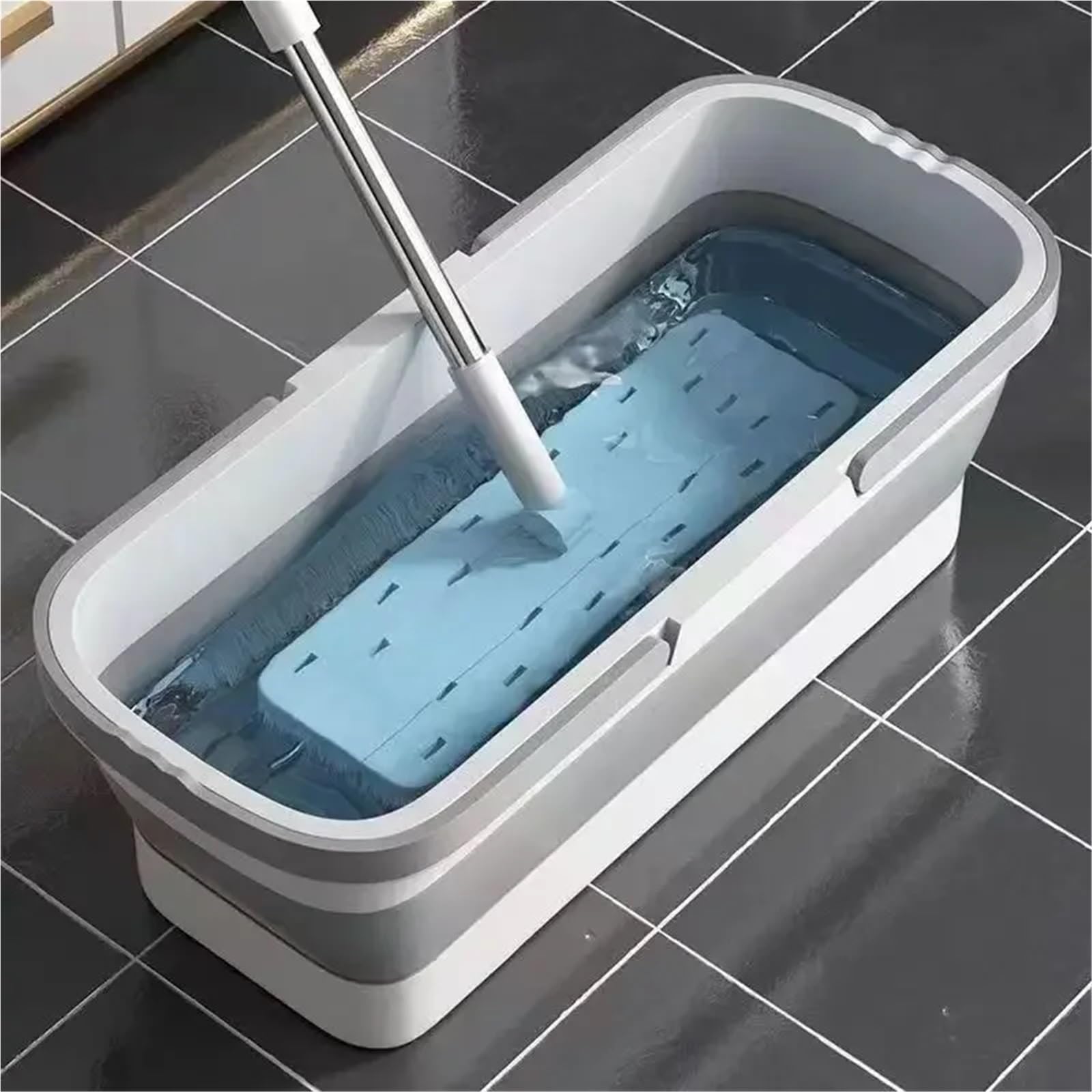 1 pièces Seau Pliable Portable Pliant lavabo de Voiture Lavage en Silicone Camping Maison vadrouille Nettoyage pour Les Voyages La Randonnée