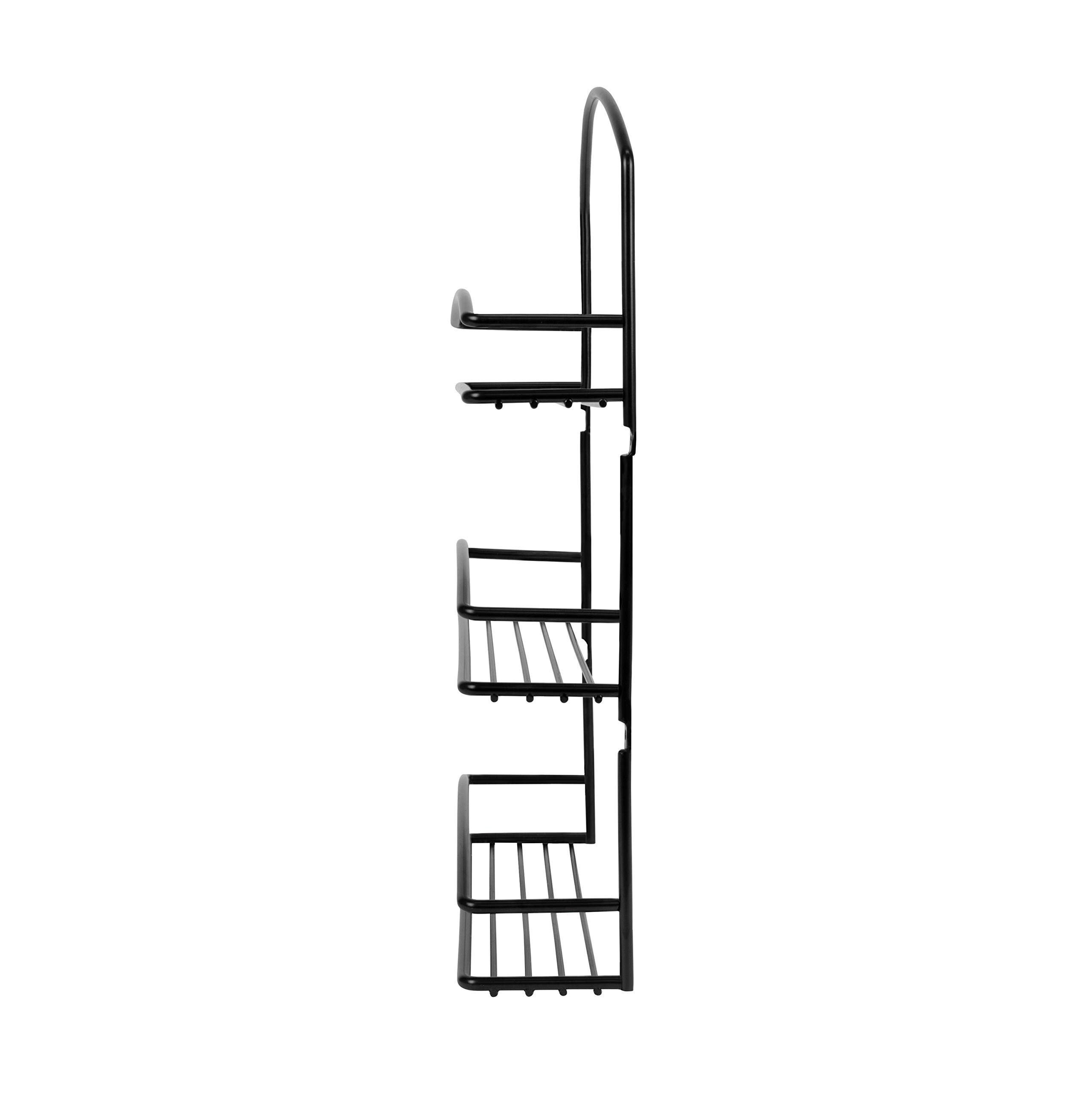 Snapklik.com : Spectrum Diversified Euro Wall Mount Spice Rack, 3-Tier ...