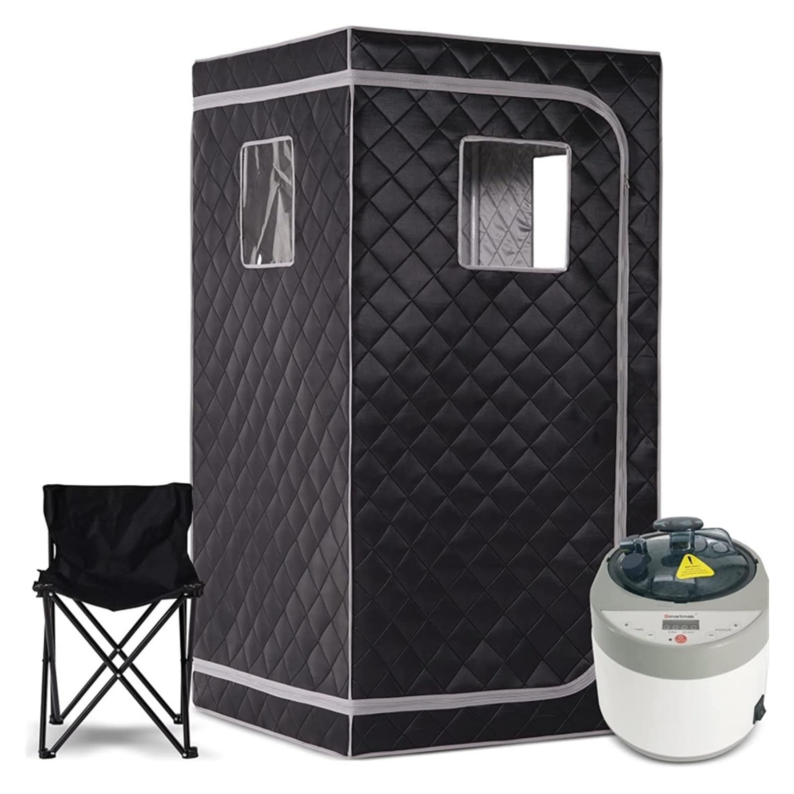 Koc do sauny Sauna Domowa sauna parowa, korzystna dla skóry maszyna 4,0L, kąpiel wyszczuplająca SPA Zdrowie Prosta wspólna stalowa rama Namiot do sauny Do domowego detoksu uspokój swoje ciało