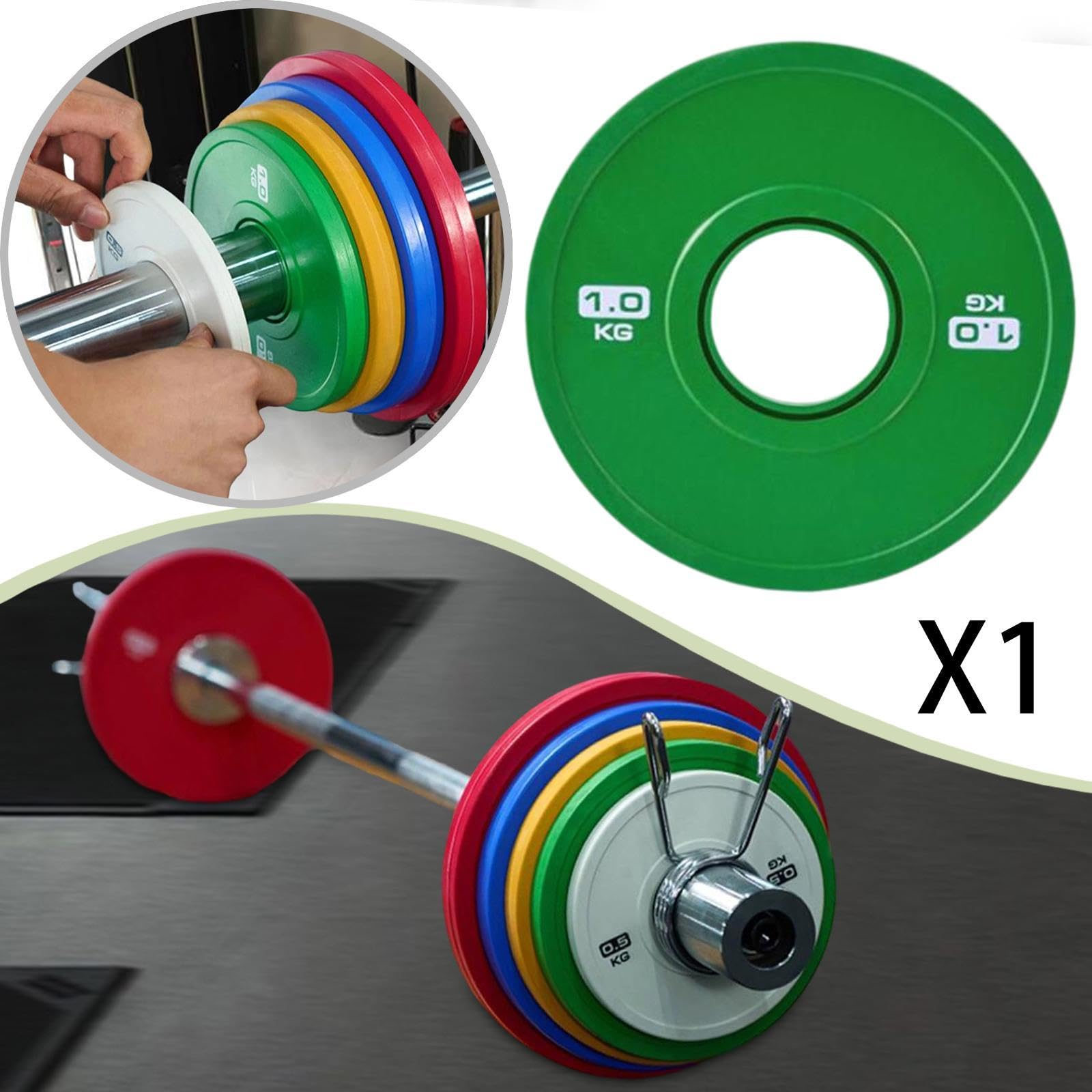 Mancuernas para Entrenamiento de Fuerza Corporal, Microplacas para Levantamiento de Pesas, Fabricadas con Materiales Adecuados para Gimnasios Doméstic