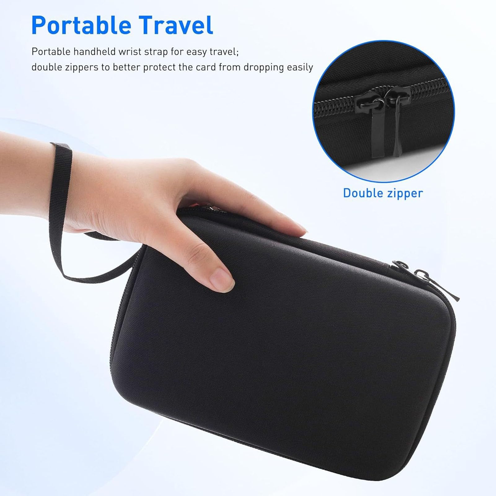 80 Gniazd Etui na Uchwyt na kartridż z Grami EVA Nylon Twarda Skorupa Organizator do Przechowywania na for PS VITA Przenośne Etui na Karty Podróżne z Etui na Karty do