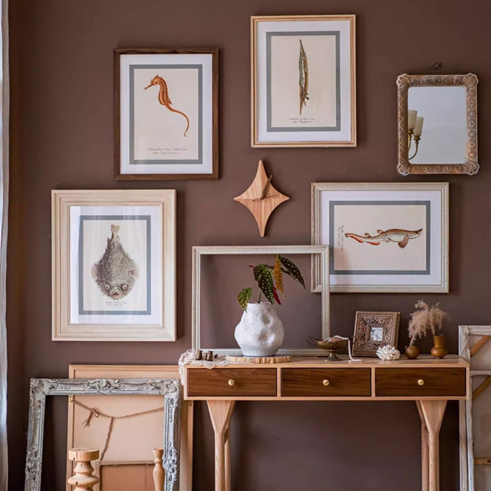 Cucina Orologio da parete in legno Moda Soggiorno Camera letto Studio semplice Decorazione creativa Decorazioni per interni