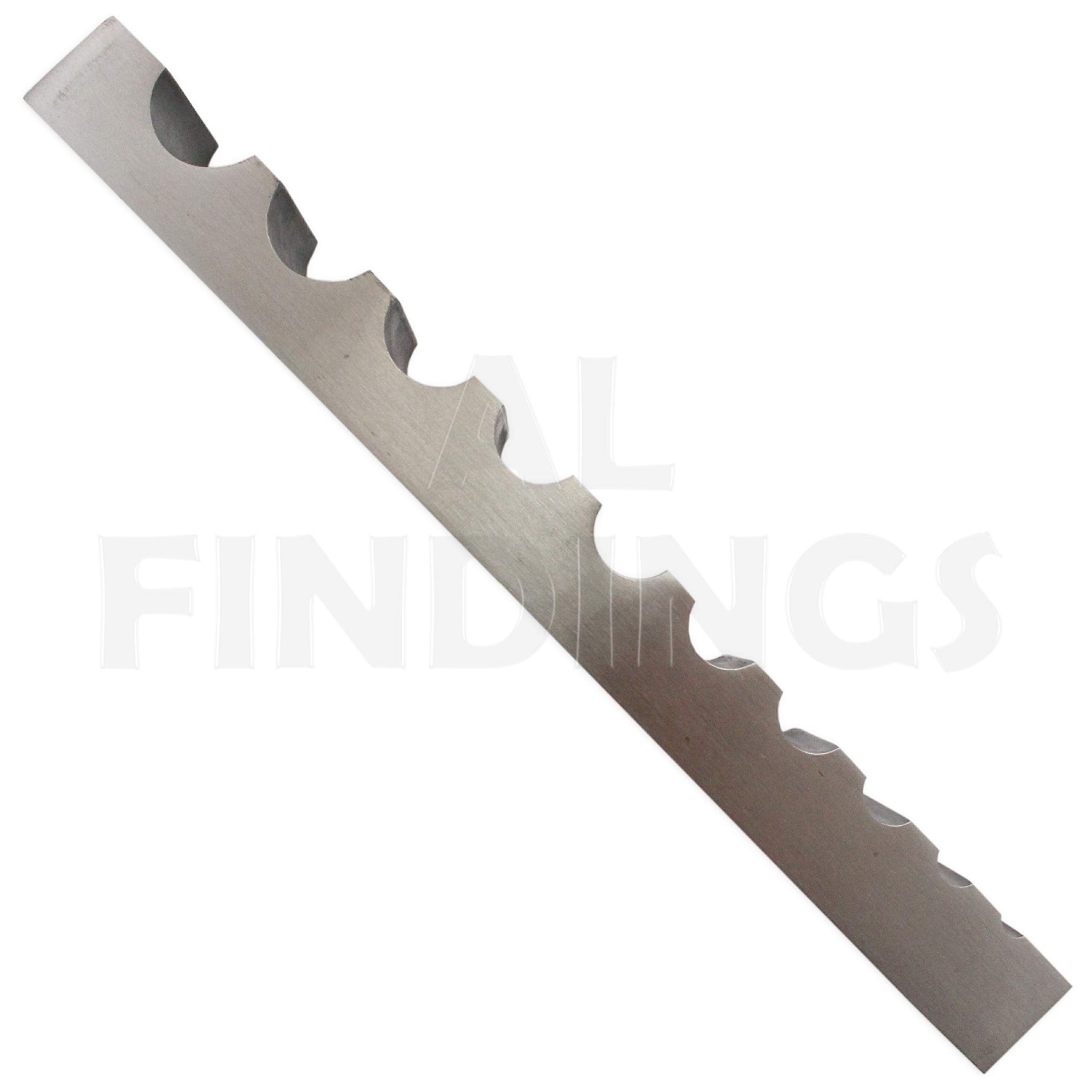 Biegeblock für Juweliere, Silberschmiede, Stahl, 20,3 cm lang