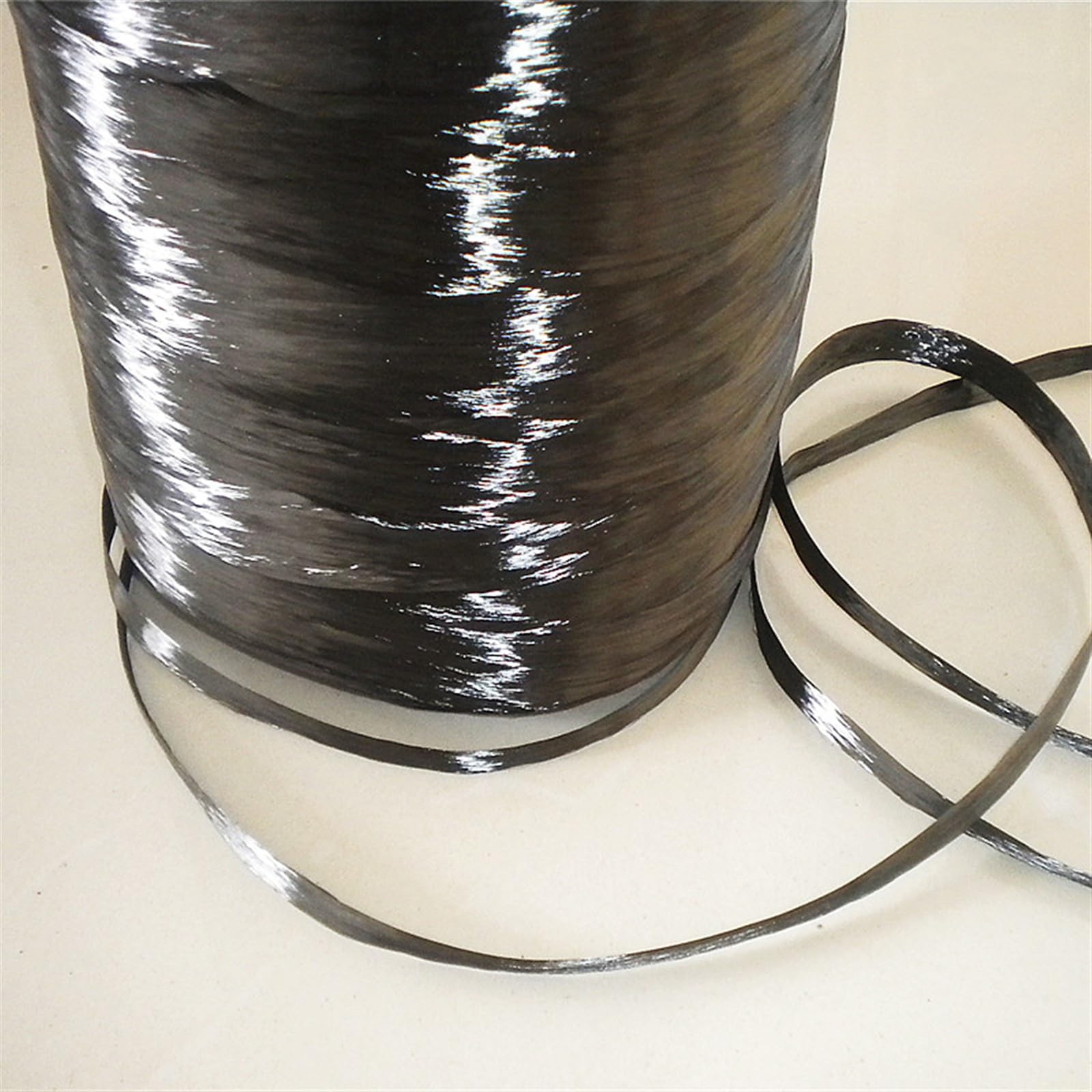 XLJP 1 Rotolo Lungo 20M/50M/100M 24K T700 in Fibra di Carbonio Traino Nastro Continuo in Filato di filamento in Fibra di Carbonio (Color : 24k Yarn 50m)