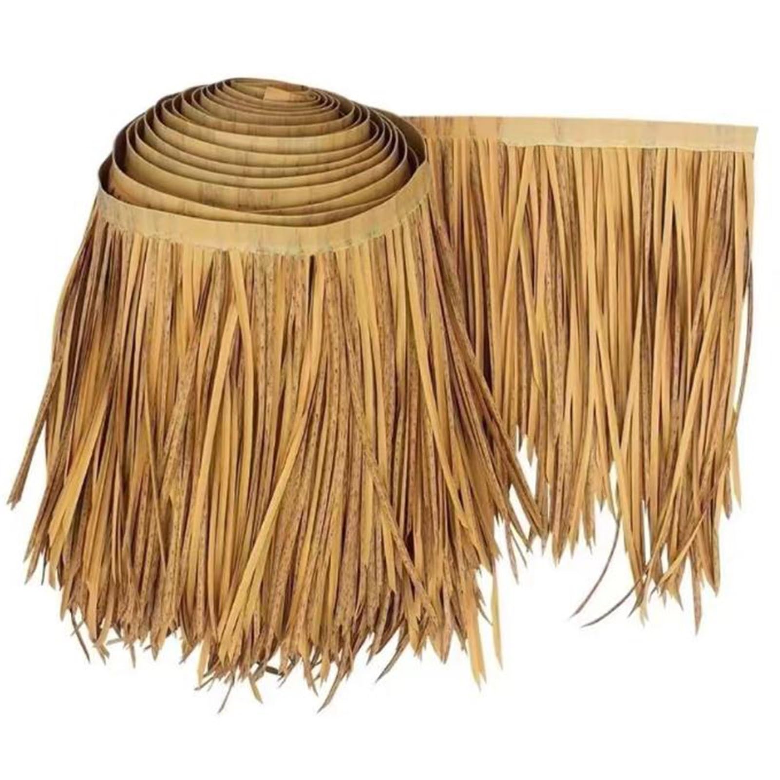 Toit de chaume synthétique en rouleau 0,5x2m pour décoration extérieure