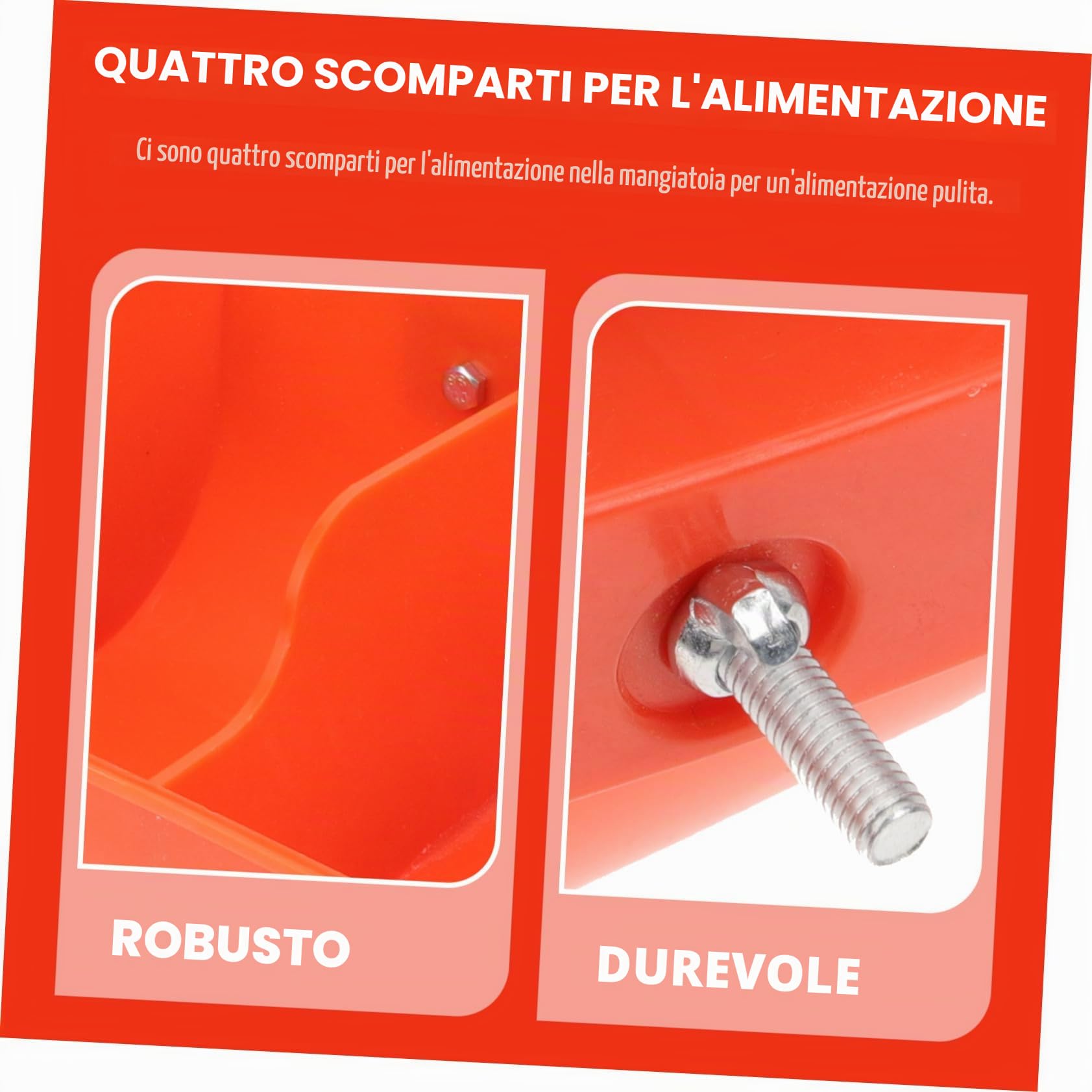 Trogolo Suinetti Mangiatoia Per Capre Mangiatoie Per Recinti Per Bestiame Alimentatore Di Panneggio Scatola Di Mattoni Leccare Per Bovini Ovini Distributore Pp Maialino