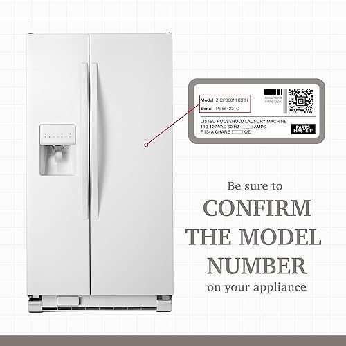 Miniatura 5 de Repuesto para máquina de hielo GE/Samsung de 9 cubos, WR30X10131, DA97-07365G, PS2577893, PS5575307, AP4513392. Se adapta a varios