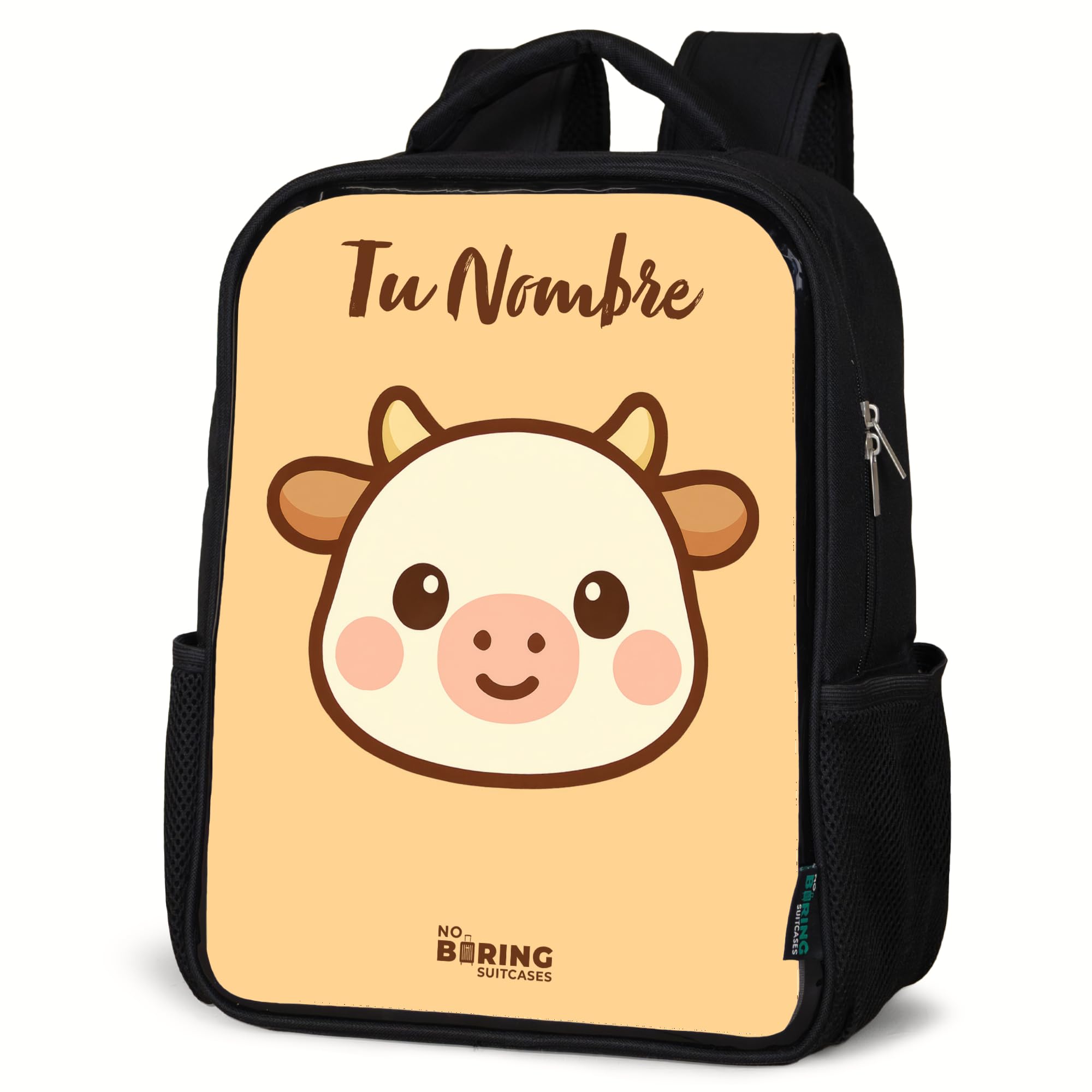 NoBoringSuitcases© Mochila Infantil Escolar Adolescente Negro