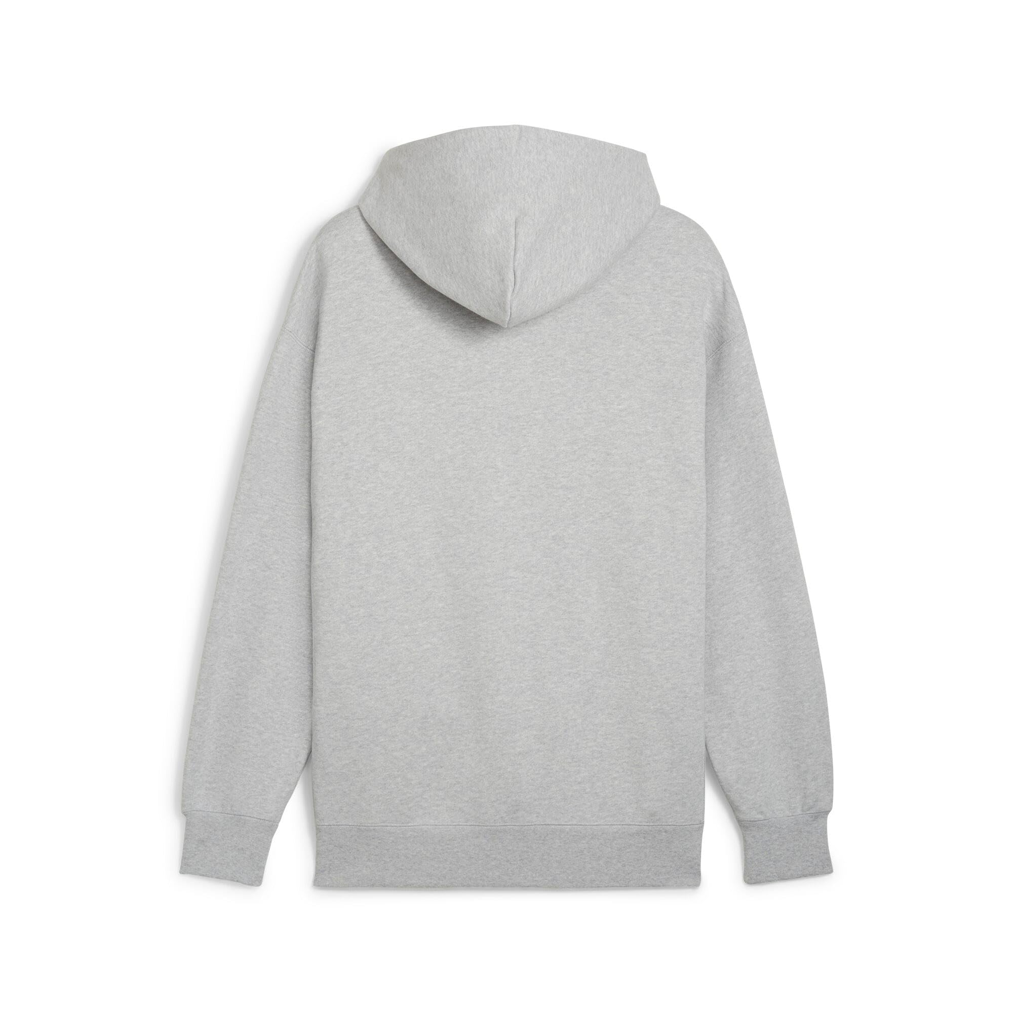 PUMA MMQ - Sudadera con capucha para hombre, talla XL, color gris claro jaspeado, XL, Gris Claro Jaspeado, XL