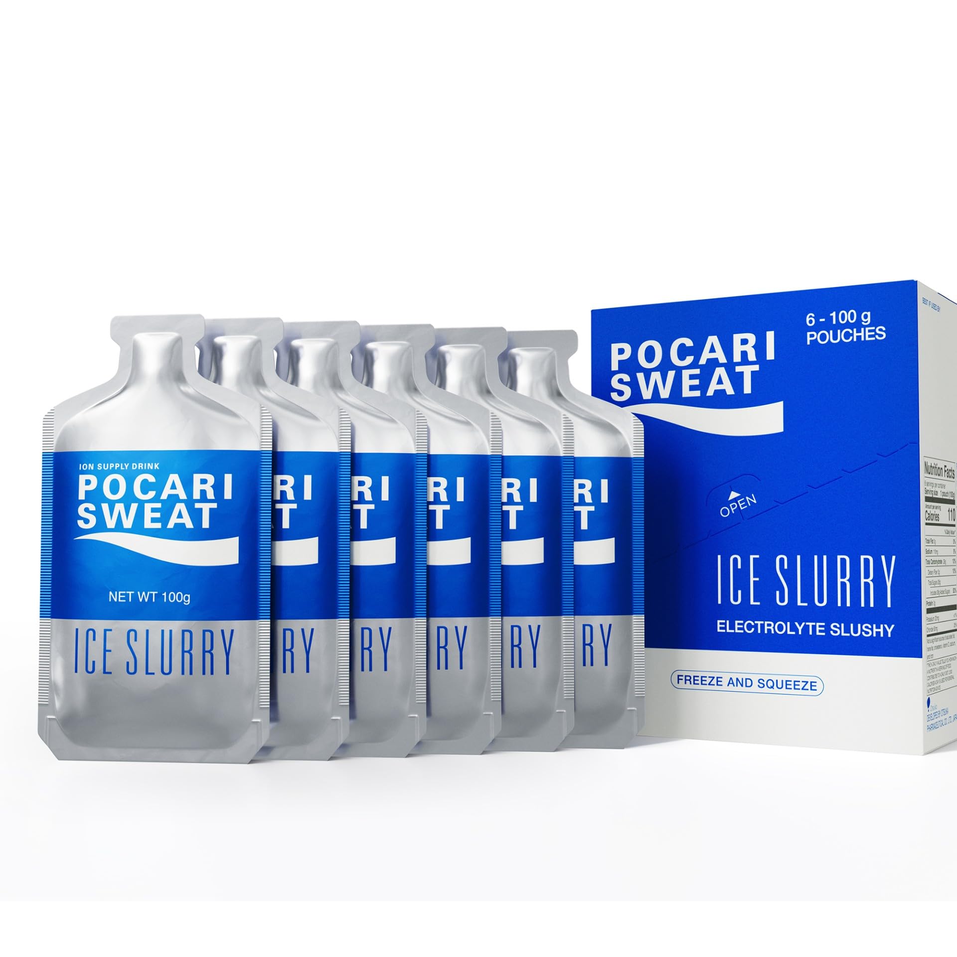 Amazon.com : Pocari Sweat Ice Slurry Frozen Electrolyte Slush