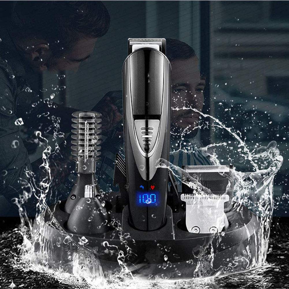 CheungLee Tagliacapelli Barba Trimmer Rasoio Dissolvenza Elettrica Professionale Uso Personale Intaglio Ricaricabile Con Precisione Kit Da Barba Multifunzione Per Rasatura