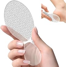 Heel Exfoliating Foot Exfoliating Foot Sole Heel Care, Heel File, Foot Sole, Nano Glass, Heel Counter, Exfoliating Care, Washable, Storage Case Included, Transparent