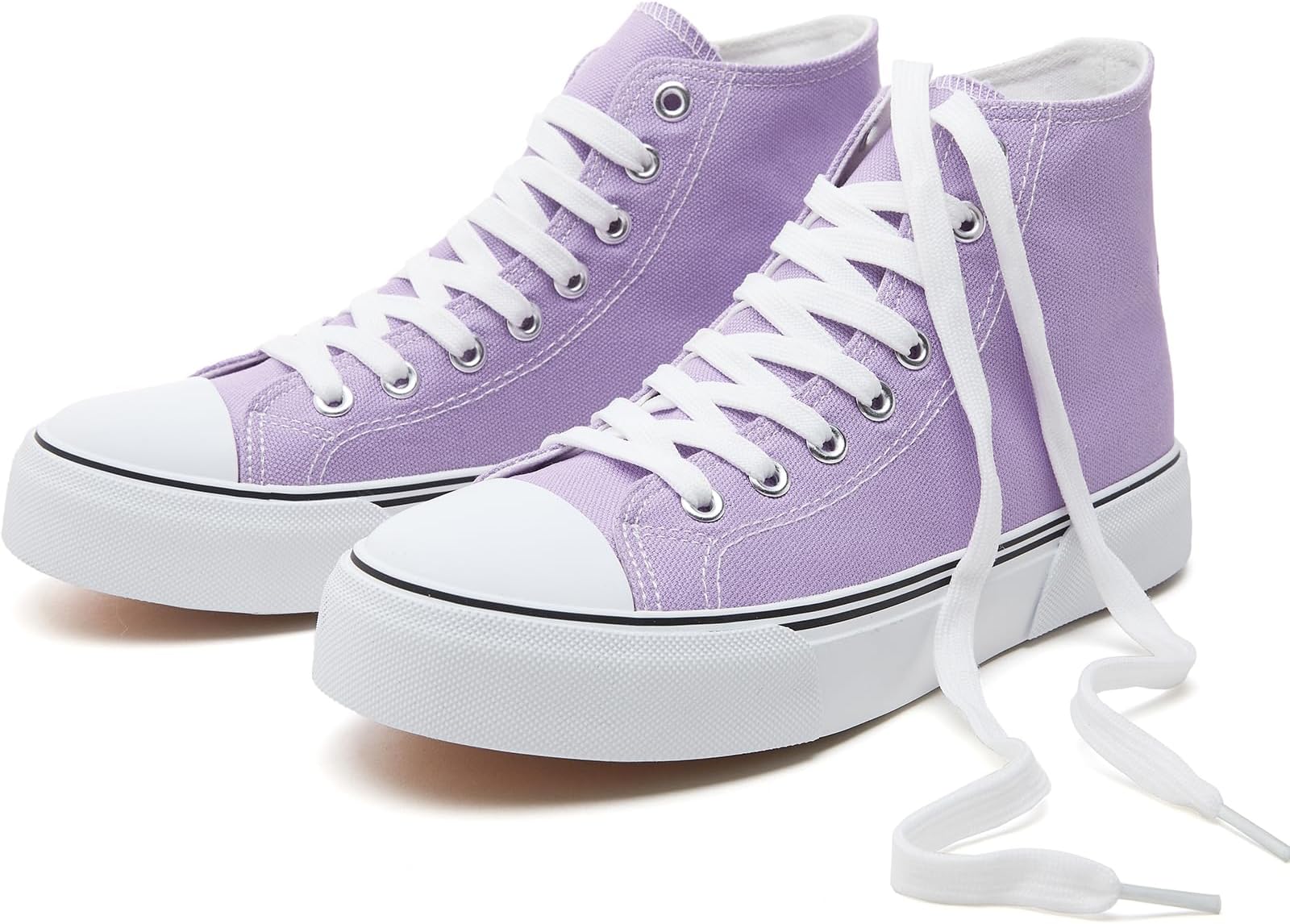 High top purple nikes Clearance