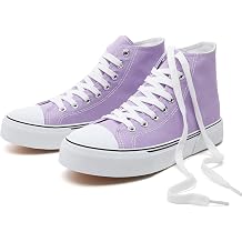 High Top Sneakers for Women Classic High Tops Canvas Shoes Lace up Women's Fashion Sneaker