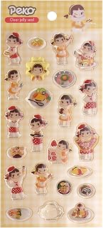 ペコちゃん クリアジェリーシール 不二家【Restaurant】かわいい FJSE-001