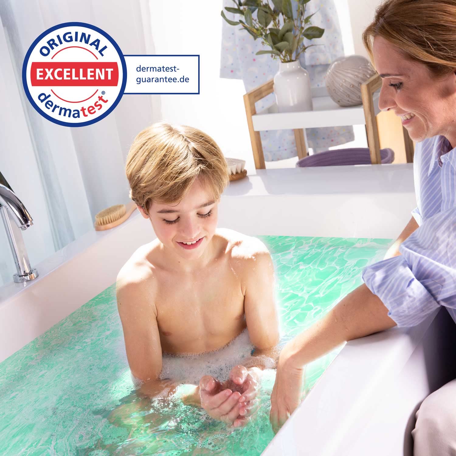 INKEE Bath Drops – 16 Tabletek do Kąpieli do Nauki Kolorów, Badefarby do Wanny dla Dzieci – Kolorowe Tabletki do Kąpieli w Magenta, Żółtym i Niebieskim, 1 Opakowanie