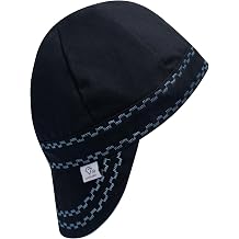 Giorgino Welding Caps for Men Reversible Flame Resistant 100% Cotton Protective Welding Cap