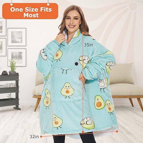 Miniatura 4 de Venustas Manta térmica con capucha con batería de 7.4 V, manta Sherpa de gran tamaño, acogedora y suave