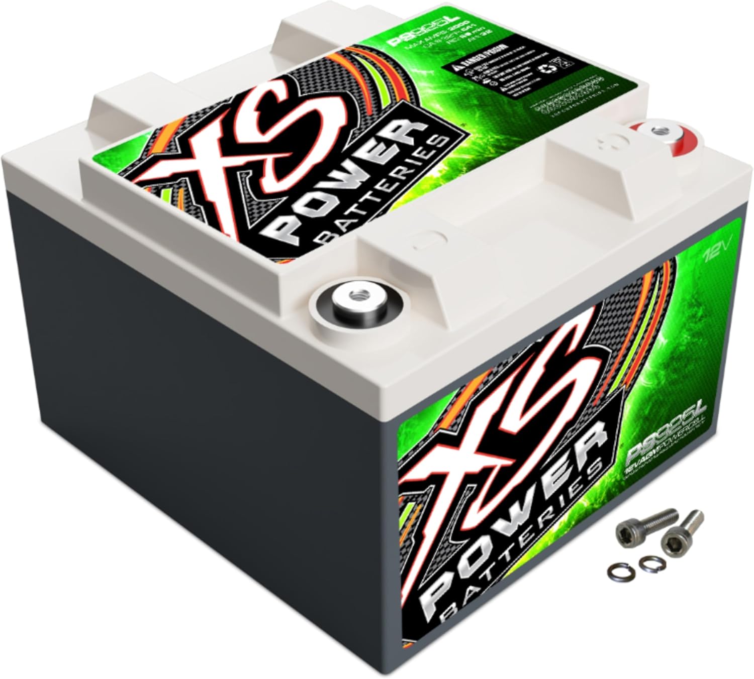 XS Power PS925L 2000A Amp 12V Power Cell AGM Car Audio Battery 1000W / 2000W