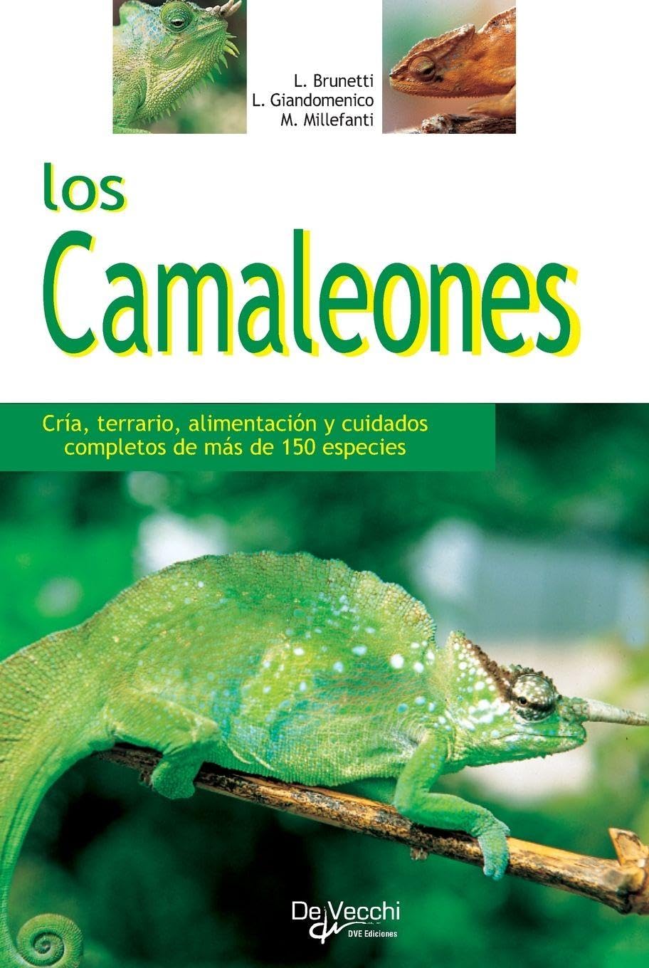 Los Camaleones: Cría, terrario, alimentación y cuidados completos de más de 150 especies
