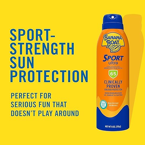 Miniatura 2 de BANANA BOAT SPORT SPRAY ULTRA CONTINUO SPF 65 Protección solar de fuerza deportiva Protector solar resistente al agua PACK de 2