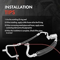 Vista 6 de A-Premium Conjunto de manguera de succión y descarga de A/C compatible con Pontiac G8 2009, 3.6L