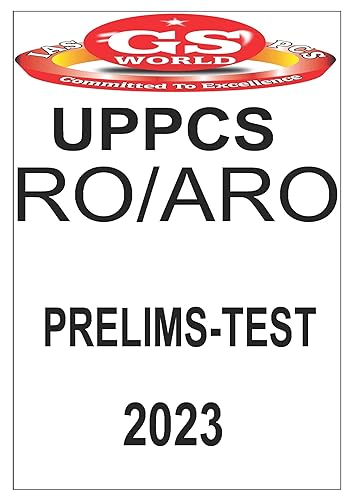 GS World UPPCS RO/ARO Prelims Test Series Test 1 to 11 Bilingual Questions Answer in Hindi 2023