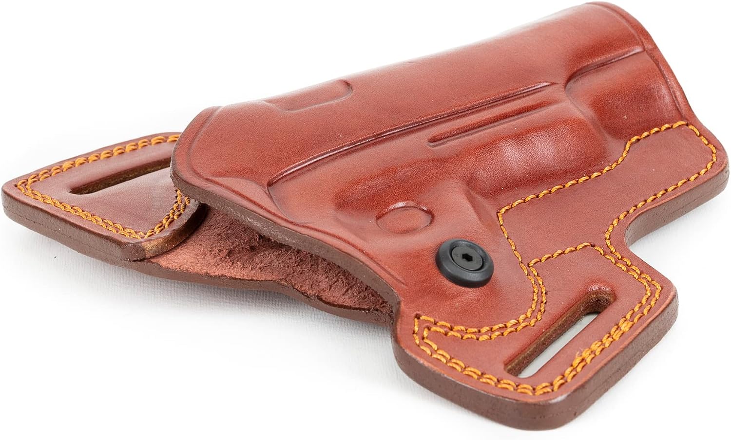 Colt 1911 5 inch Rail 45Acp Combat Master Owb Leather Gun Holster