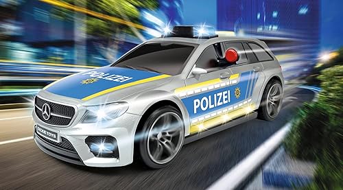 Miniatura 2 de Dickie Toys Mercedes-AMG E43 Coche de policía, policía, motor. Coche de juguete, puerta trasera se abre al tocar un botón con efecto de sonido de