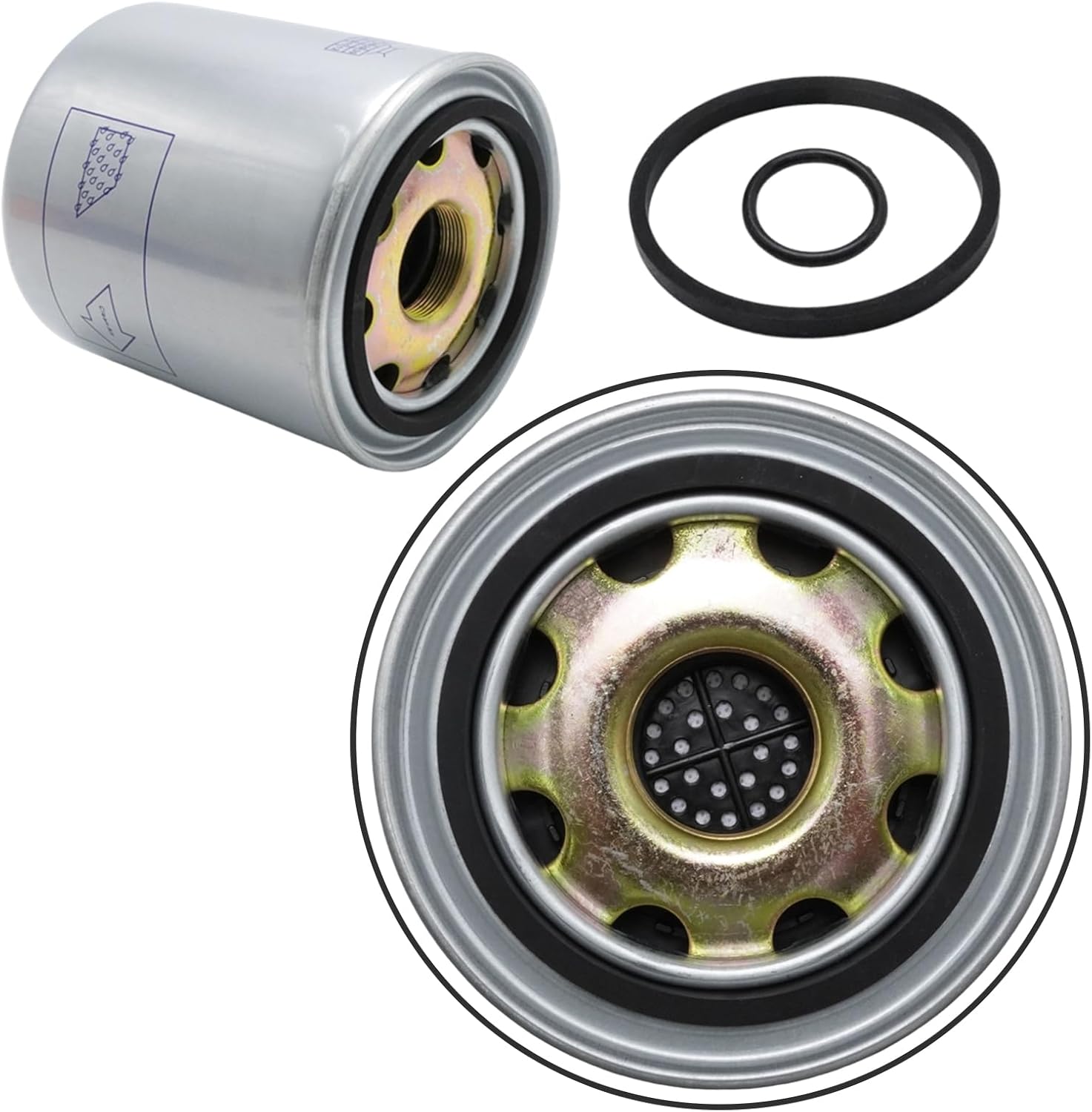 R950068A Air Dryer, Replacement for Meritor Wabco R950068, Replacement for Volvo 8235R950068, Replacement for Bendix 5008414PG (2 Pack)