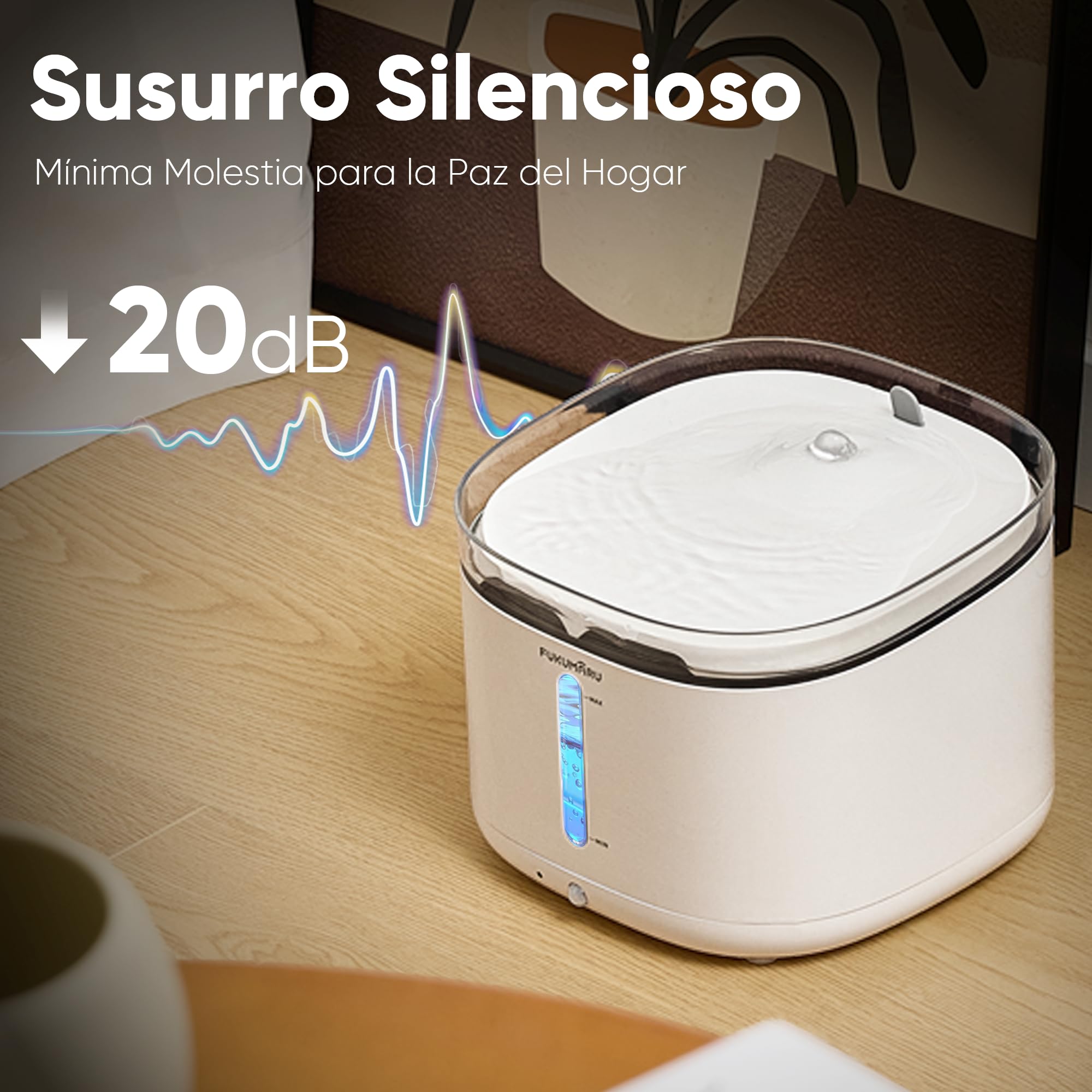 FUKUMARU Fuente para perros y gatos W10-E