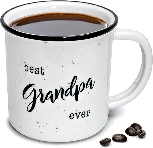 MAINEVENT Taza Best Grandpa Ever 11 onzas, Mejor Taza de Abuelo Graciosa, Taza de Café Pawpaw, Mejor Taza de Café de Abuelo
