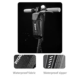 Epessa Universal Scooter Bag, EVA Scooter Handlebar Bag, Waterproof Scooters Front Bags for Carrying Charger Tools Repair Tools/Large Capacity/Portable (2L)