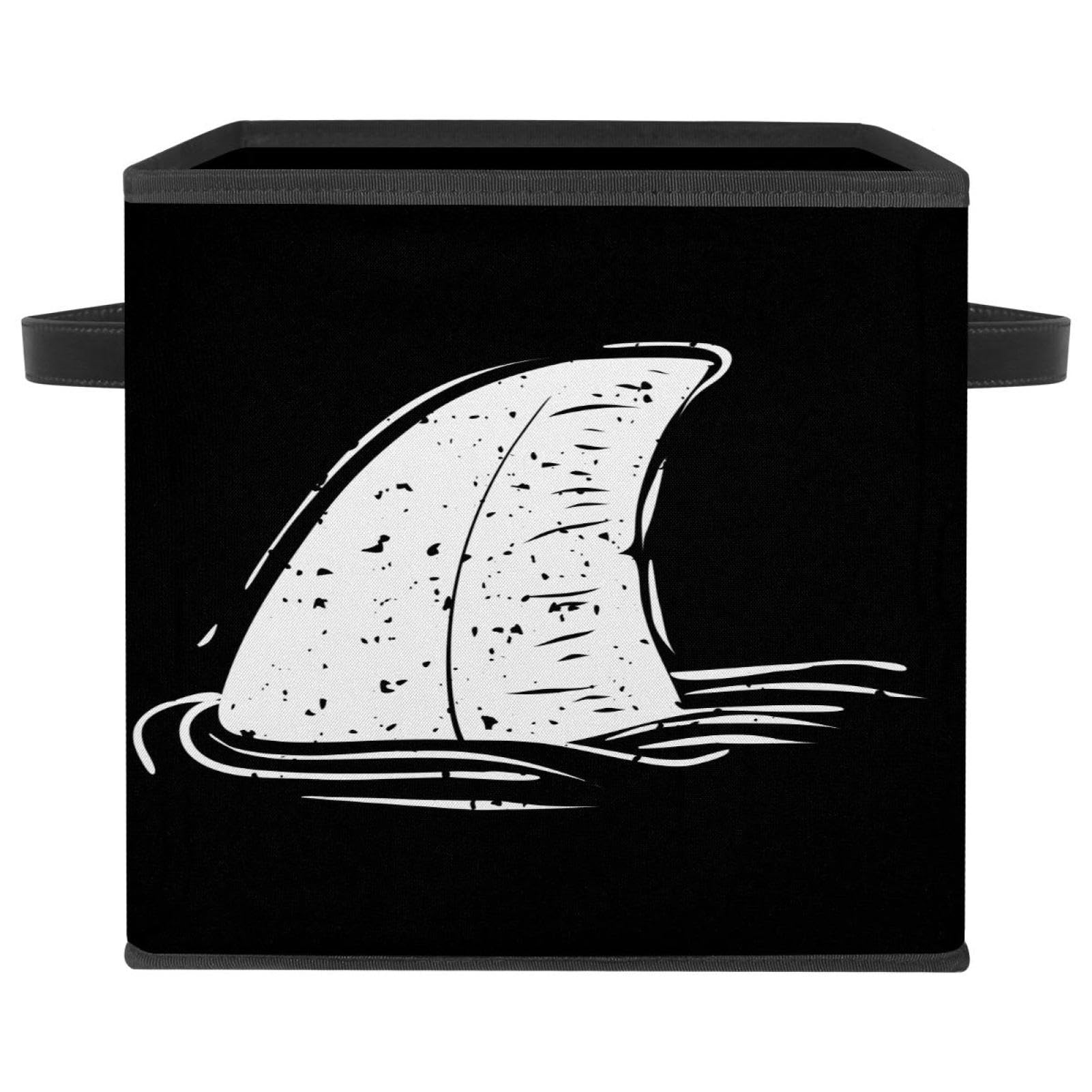 Organiseur de placard en tissu motif triangulaire noir pour vêtements