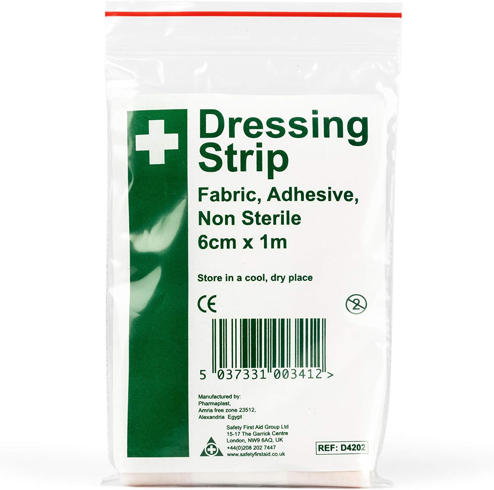 HypaPlast Stretch Fabric Dressing Strip 6cm x 1m