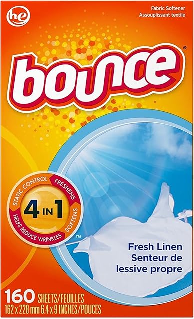 Bounce Fresh Linen Fabric Softener Sheets 160 Count
