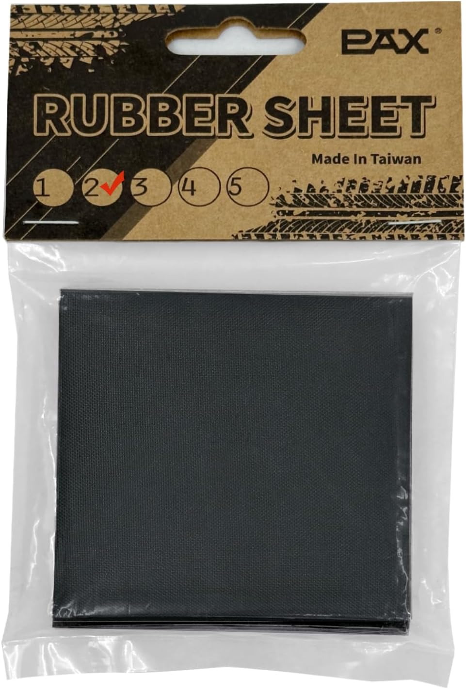 10 Pcs DIY Cut-to-Size Rubber Patch Sheet, 76x76mm (3" x 3") Square Repair Pad for Bicycle Inner Tube & Tubeless Tire Casing - Custom Shape Fix for MTB, Fat Tire - Works with Rubber Cement