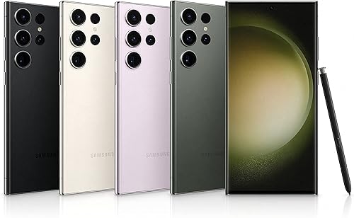 Miniatura 2 de Samsung Galaxy S23 Ultra 5G SM-S918BDS 256GB 12GB RAM, cámara de 200 MP, desbloqueado de fábrica, modelo internacional (verde)