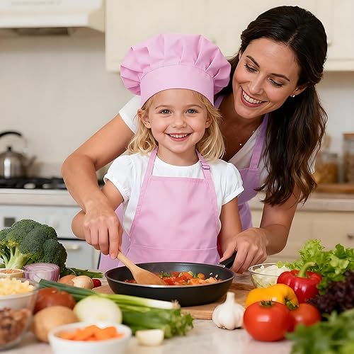 Miniatura 6 de Juego de delantal y gorro de chef Alipobo para niños
