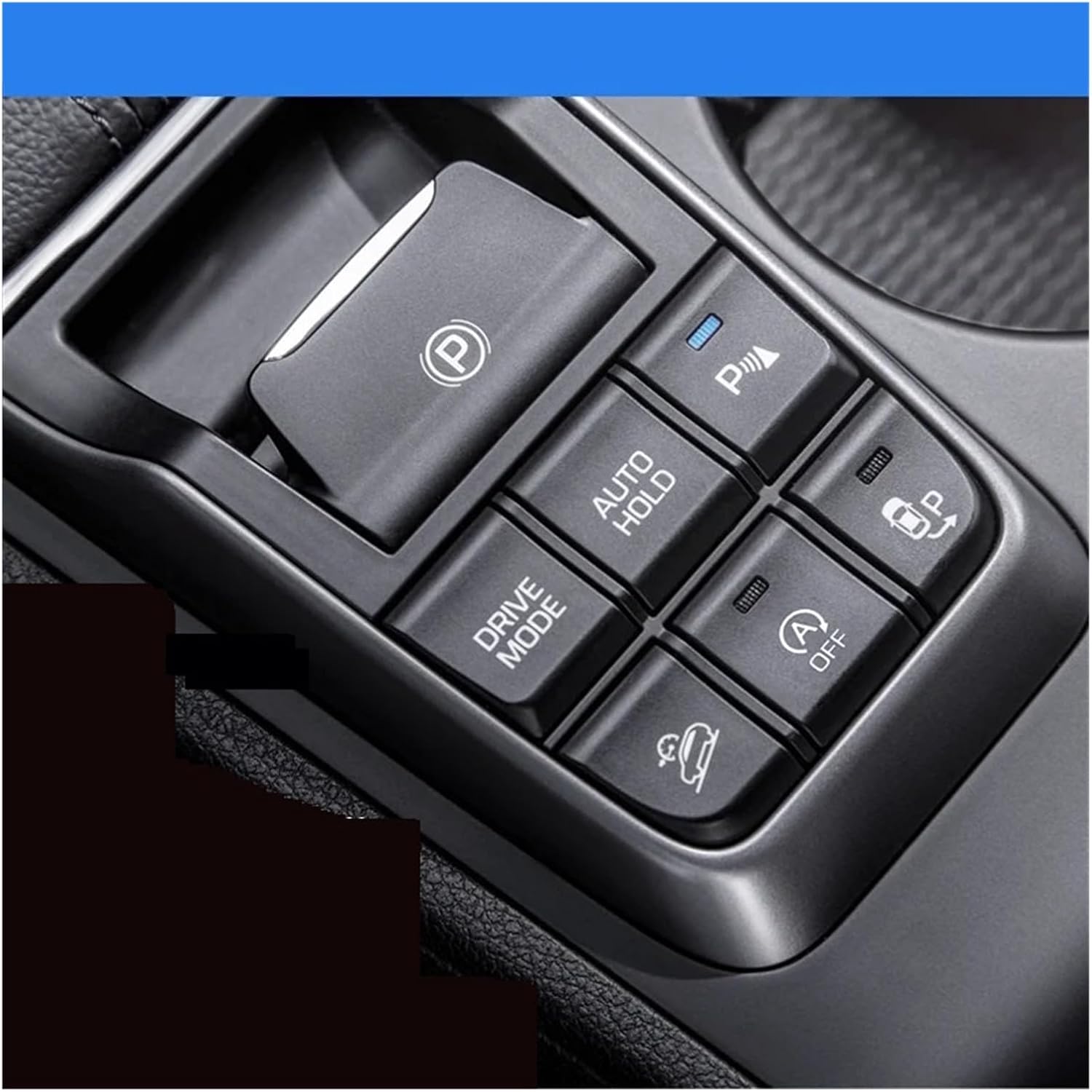 Car Parking Brake Switch Replacement for Hyundai for Tucson 2016 2017 93300D30004X 93300D3000 Complete Flow Console Switch Electronic Hand Brake Switch