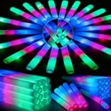44 PCS Foam Glow Sticks with 3 Modes Colorful Flashing, Foam Light Up Sticks, LED Light Sticks, Glow Sticks Party Pack for New Year, Wedding, Raves, Concert, Christmas