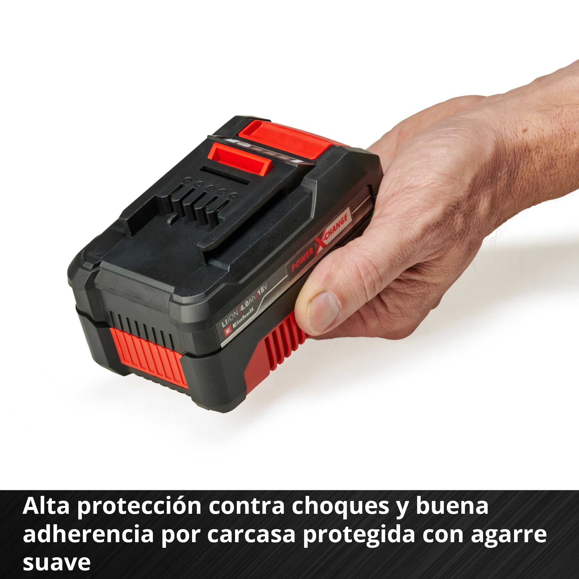 Einhell Original Kit de Inicio Batería y Cargador Power X-Change (batería de Iones de Litio, 18 V, 4,0 Ah y Cargador rápido, Apto para Todas Las Herramientas Power X-Change)