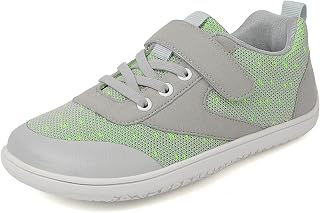 Genérico para niña, rosa, punta cerrada, zapatos deportivos ligeros y cómodos para niños, zapatos casuales de color sólido, para hombres y mujeres, niña, plata, otoño