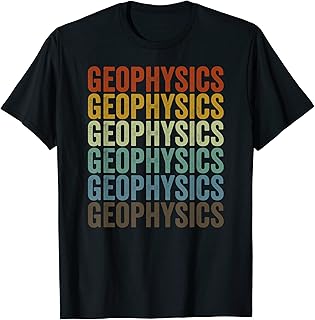 Geophysics Retro T-Shirt